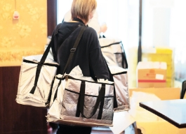 配達の補助写真